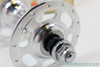 NIB/NOS Campagnolo Nuovo Record Pista Front Hub: High Flange - Oil Port - 28H -PRISTINE