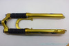 2001/2002 Prototype Rockshox Judy DH Suspension Fork: Psylo Gold Paint - 100mm - Disc/V-Brake