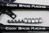 NOS Cook Bros Racing CBR Crank Arms: Black - 181mm - 110/58mm - Dust Caps - Chainring Bolts