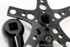 NOS Cook Bros Racing CBR Crank Arms: Black - 181mm - 110/58mm - Dust Caps - Chainring Bolts