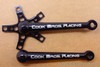 NOS Cook Bros Racing CBR Crank Arms: Black - 181mm - 110/58mm - Dust Caps - Chainring Bolts