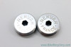 Nervar Crank Dust Caps: Chrome (pair)