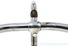 1950's - 1960's Vintage Cinelli Pista STEEL Handlebars & Stem: 65mm Mod 2 Badged Stem- Mod 14 Track Bars 36cm