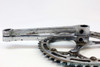 Magistroni Senor 3-Arm Crankset: Cottered - Simplex 50/47t Half Step - 170mm - Chrome - 1950's?