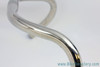 Torrington Major Taylor Lauterwasser Racing Handlebar: 1920's 1930's Path Racer - Lux Chrome Steel - VERY RARE (Near Mint!)