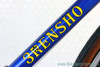 3Rensho Road Custom Show Bike: 55.5cm - Super Record Chrome Fork - Blue/Yellow - FULL Dura Ace 7402 8sp STI (Near MINT <200 mi)