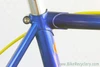 3Rensho Road Custom Show Bike: 55.5cm - Super Record Chrome Fork - Blue/Yellow - FULL Dura Ace 7402 8sp STI (Near MINT <200 mi)