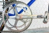3Rensho Road Custom Show Bike: 55.5cm - Super Record Chrome Fork - Blue/Yellow - FULL Dura Ace 7402 8sp STI (Near MINT <200 mi)
