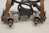 MKS Track Pedals: Christophe Toe Clips, Alfreda Straps