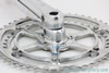 TA Criterium REF 1500 Alloy Crankset: "Cottered" - 1950's - Phil Wood BB - Fluted -