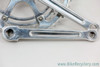 TA Criterium REF 1500 Alloy Crankset: "Cottered" - 1950's - Phil Wood BB - Fluted -