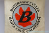 Bontrager Cycles Canvas Banner: Vintage 1980's - Early 1990's (47" x 44")