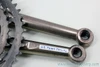 CQP Cook's Dogbone Crankset: 176mm - Milled - 110/74mm - 46/36/24t