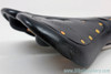 Selle Italia Storika Ti Rivet Leather Saddle: Rare Collector's Model! Black (Display Only, cracked shell)