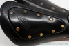 Selle Italia Storika Ti Rivet Leather Saddle: Rare Collector's Model! Black (Display Only, cracked shell)
