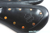 Selle Italia Storika Ti Rivet Leather Saddle: Rare Collector's Model! Black (Display Only, cracked shell)