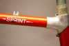 Guerciotti Sprint Road Bike Frame & Fork: Aluminum Bonded, Red / Silver 60cm