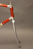 Guerciotti Sprint Road Bike Frame & Fork: Aluminum Bonded, Red / Silver 60cm
