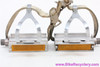 Phil Wood California Highway Patrol (CHP) Pedals: Galli Clips - Avocet Straps 1970's (Near MINT)