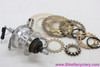 Sachs Orbit HT Rear Hub: 2-speed Internal w/ Gold 5/6 Speed Cassette - Drum Brake - 36H x 126mm