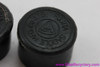 Fujita Saddle Company Handlebar Bar End Caps: Black (Pair)
