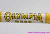 SUPER LONG Olympia Beer MTB Quill Stem: 190mm x 25.4mm - Zero rise - Steel - Yellow