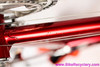 1985 Pinarello Montello Road Bike: 56cm - Nuovo/Super Record - Team Red & Chrome - Columbus SLX - High Flange - OMAS (EXC+ Original Paint)