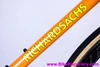 Richard Sachs CX Cyclocross Bike: 52cm - Record 11s - Cosmic Ultimate - Quarq - ZIPP - Orange - PegoRichie Lugged Steel - 17LBS!