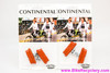 Kool Stop Continental Brake Pads: TWO PAIRS - Skyway Tuff Mags & Urban Bikes - Skyway Orange (Set of 4)