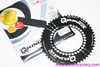 Rotor Q 53t x 130mm 5 Bolt Aero Outer Chainring: 11s - EXT A For 39t Inner - Oval (NEW)
