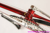 1991 Cinelli SuperCorsa SLX: NOS 57cm Frame - Campagnolo Super Record - Bullseye - Chrome Lugs - Crimson Candy Red (Some Used Parts)