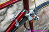 1991 Cinelli SuperCorsa SLX: NOS 57cm Frame - Campagnolo Super Record - Bullseye - Chrome Lugs - Crimson Candy Red (Some Used Parts)