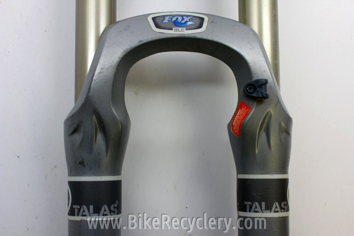 Fox Talas RLC 26" Fork 100mm/120mm/140mm, 9mm QR, Grey Bike Recyclery