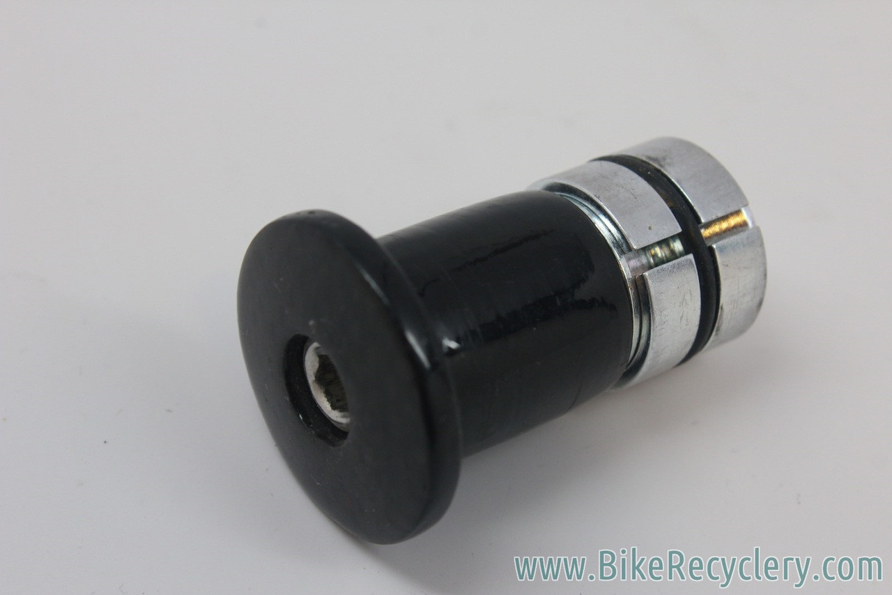 1" Fork Compression Plug & Carbon Top Cap For Carbon Steer Tubes