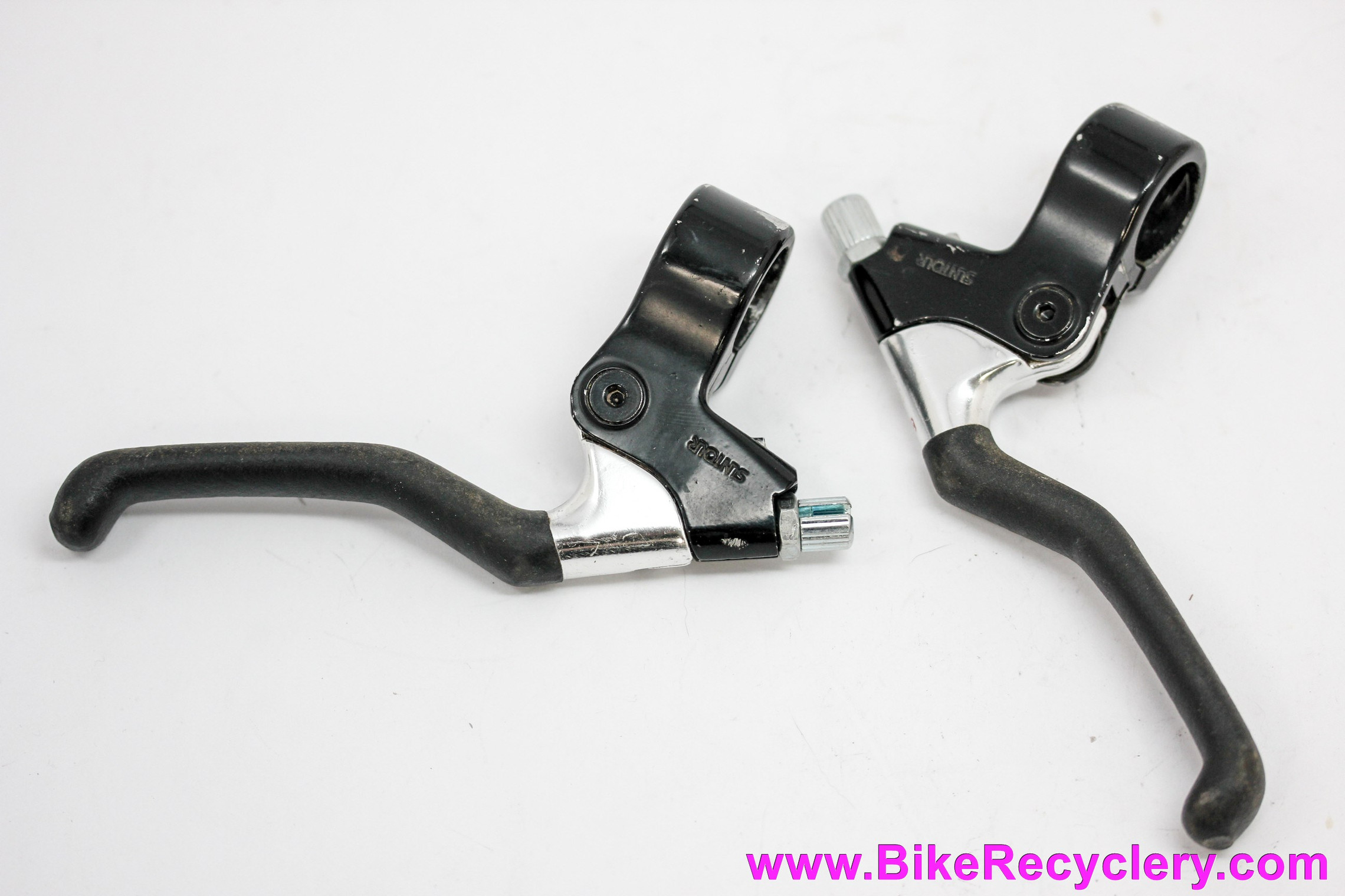 Suntour XC Pro BL-XP00 Cantilever Brake Levers: Two Finger - Black 