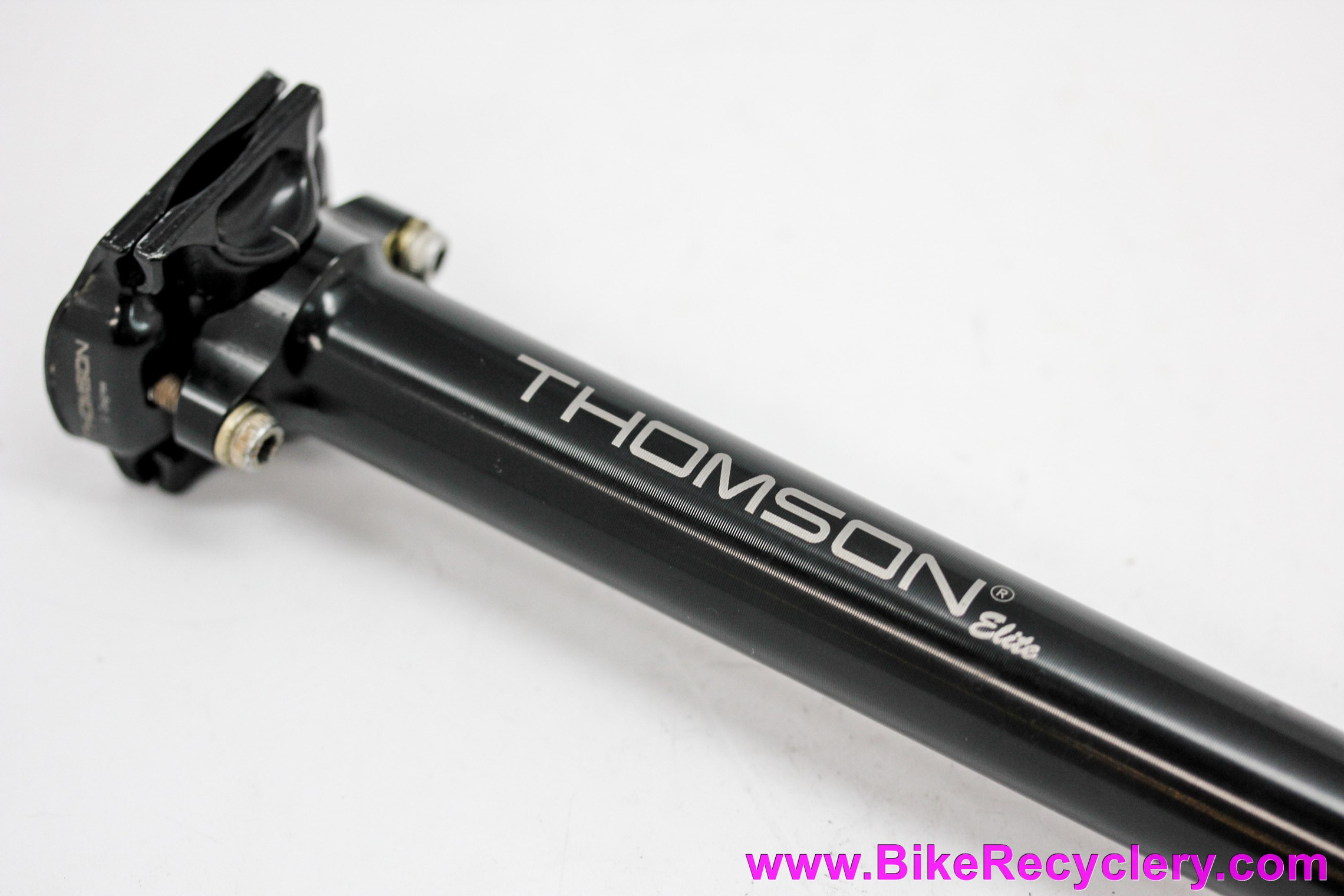 Thomson Elite Seatpost: 26.8mm x 330mm - Zero - Setback - Black 