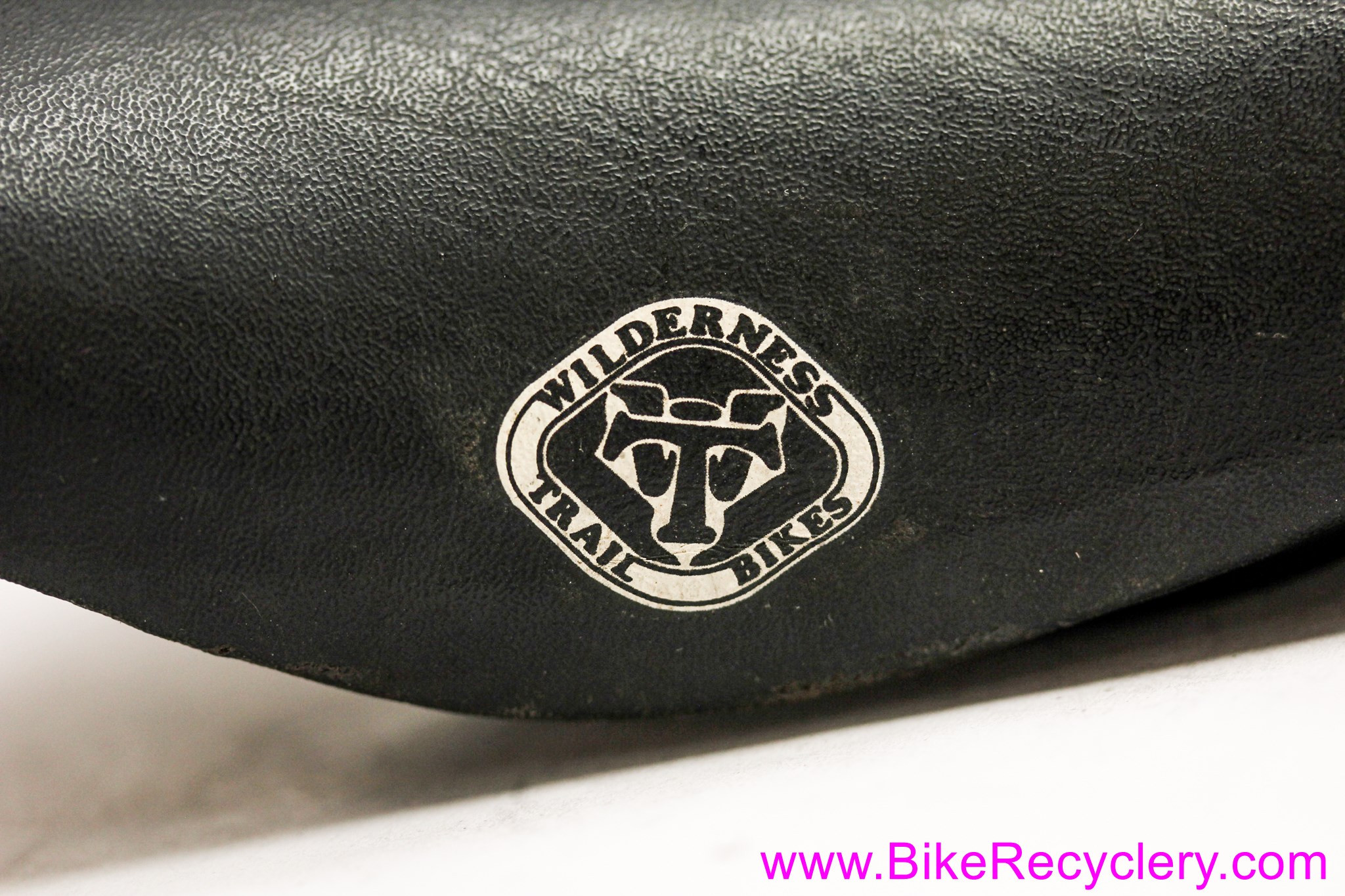 WTB SST-X Saddle: Original Vintage 1990's MTB - Black Leather (EXC