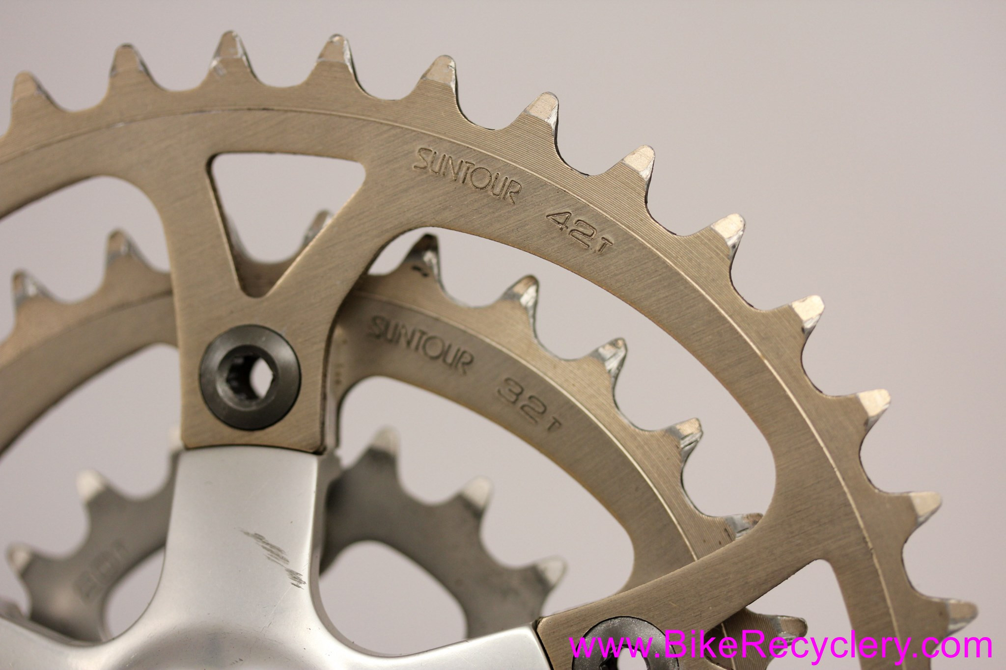 Suntour XC Pro MD CW-XP10 Microdrive Crankset: 175mm x 42/32/20t