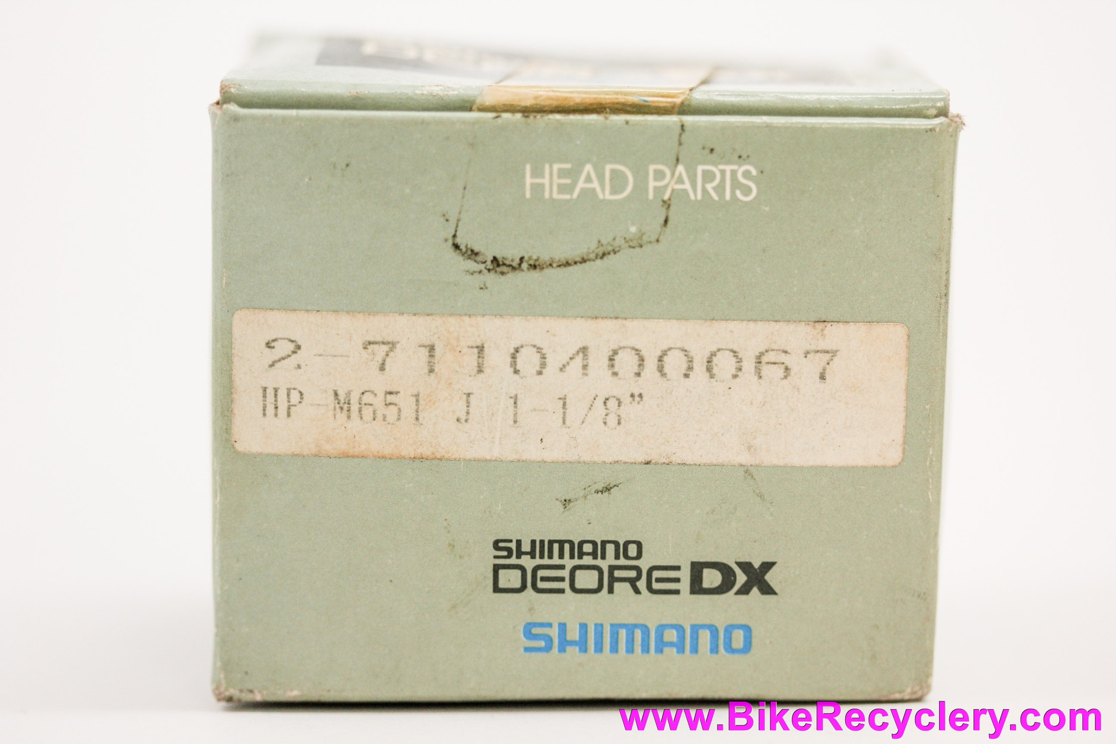 Jeu De Direction SHIMANO DEORE DX HP-M650 Fileté - Vintage VTT, Diamètre 1 Pouce, Noir, NOS