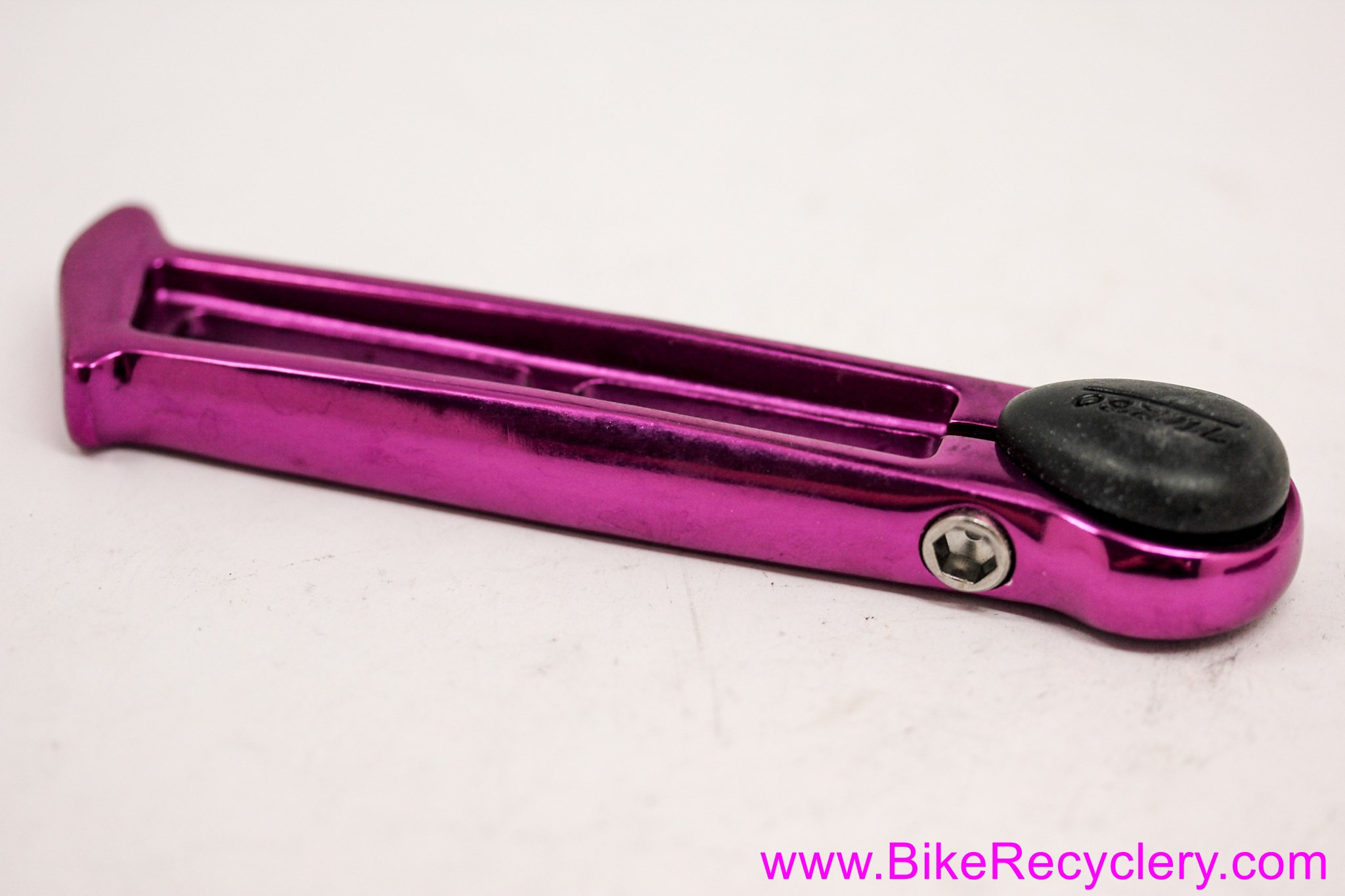 NIB/NOS 3DV Purple Advent Billy Goat Bar Ends! 145g - Cutouts - Vintage 1990's - CNC Ano Alloy - Plugs