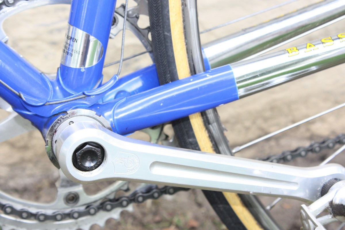 Cadre Vélo Route Basso Gap – Columbus SL, Cinelli, RH 61cm, Bleu, Occasion