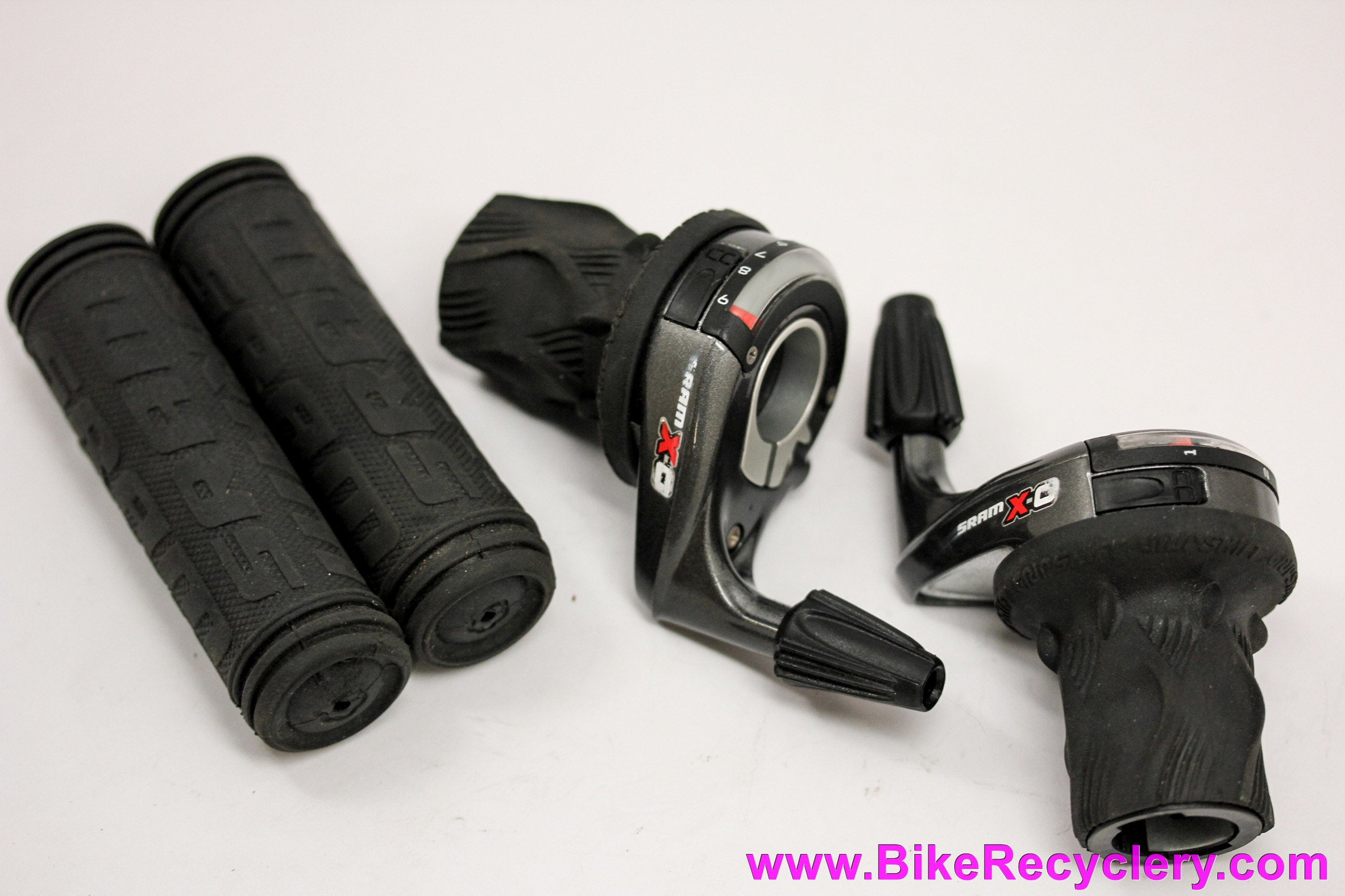 Sram Gripshifter Set: 3x9 speed Grips (Near Mint+ NOS