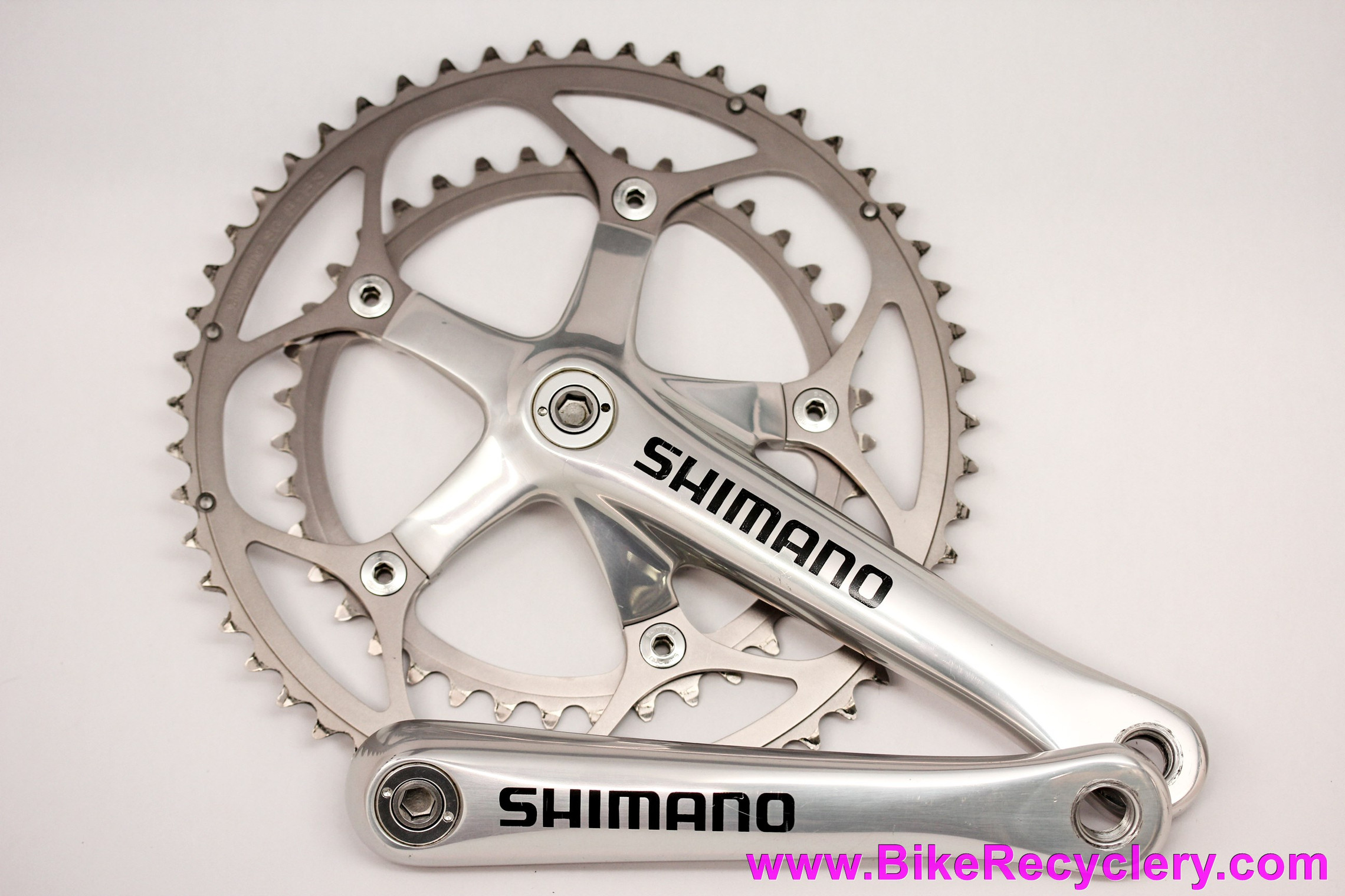 Shimano Dura Ace FC-7701 Team Issue Crankset: 175mm x 53/39t Double (Almost NOS >50 Miles)