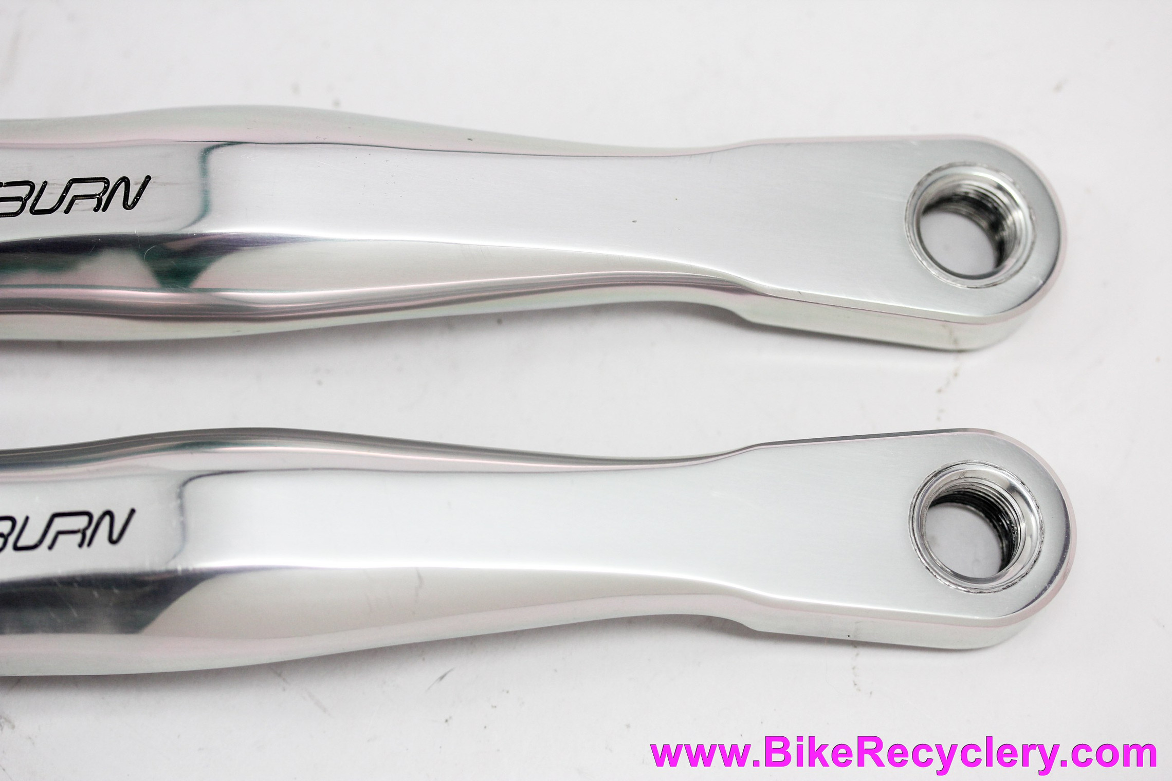 Middleburn RS7 Crank Arms: 175mm - Square Taper - Silver