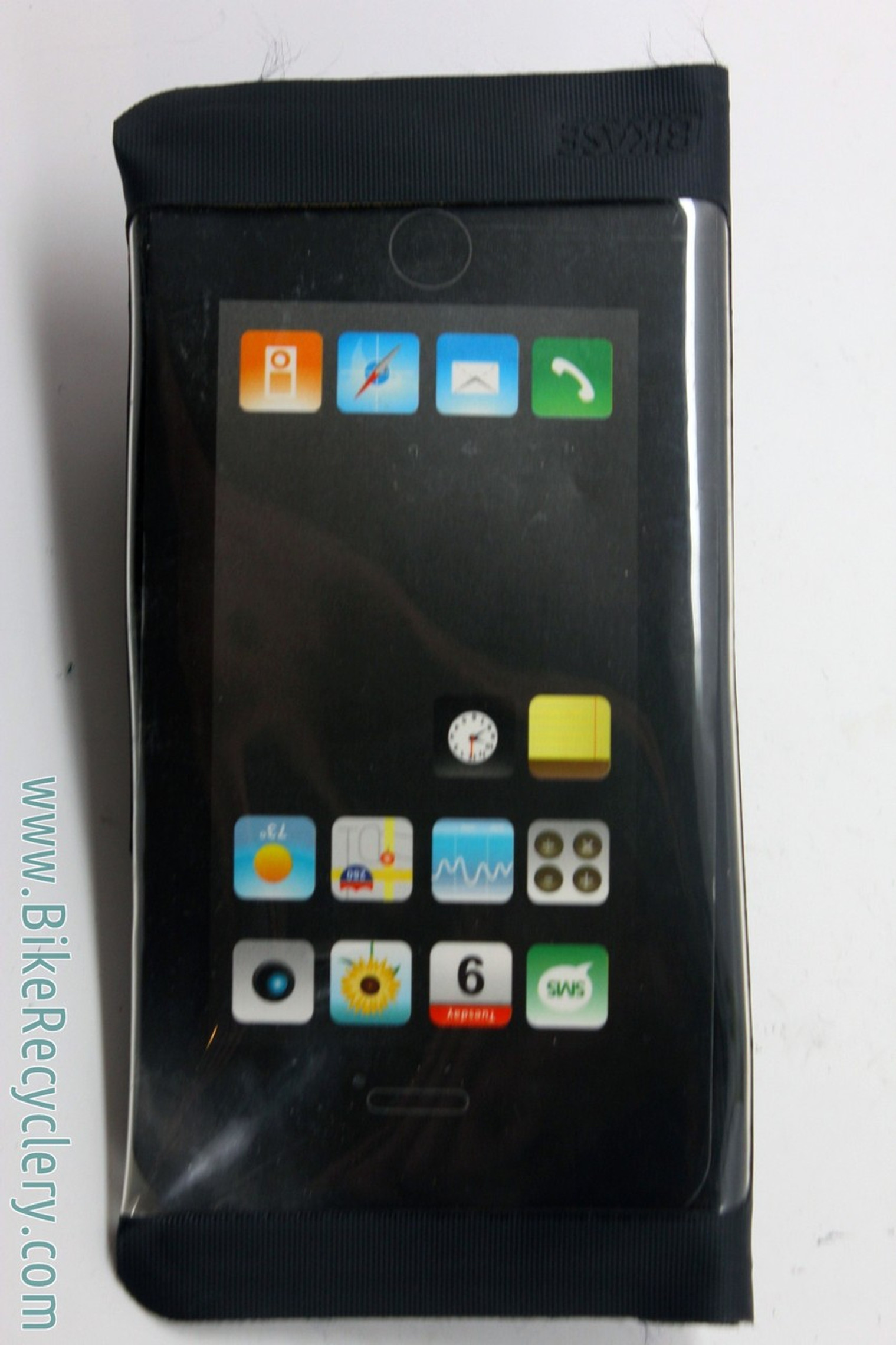 Bikase Handlebar Cell Phone Holder Case: Iphone - Android - Samsung