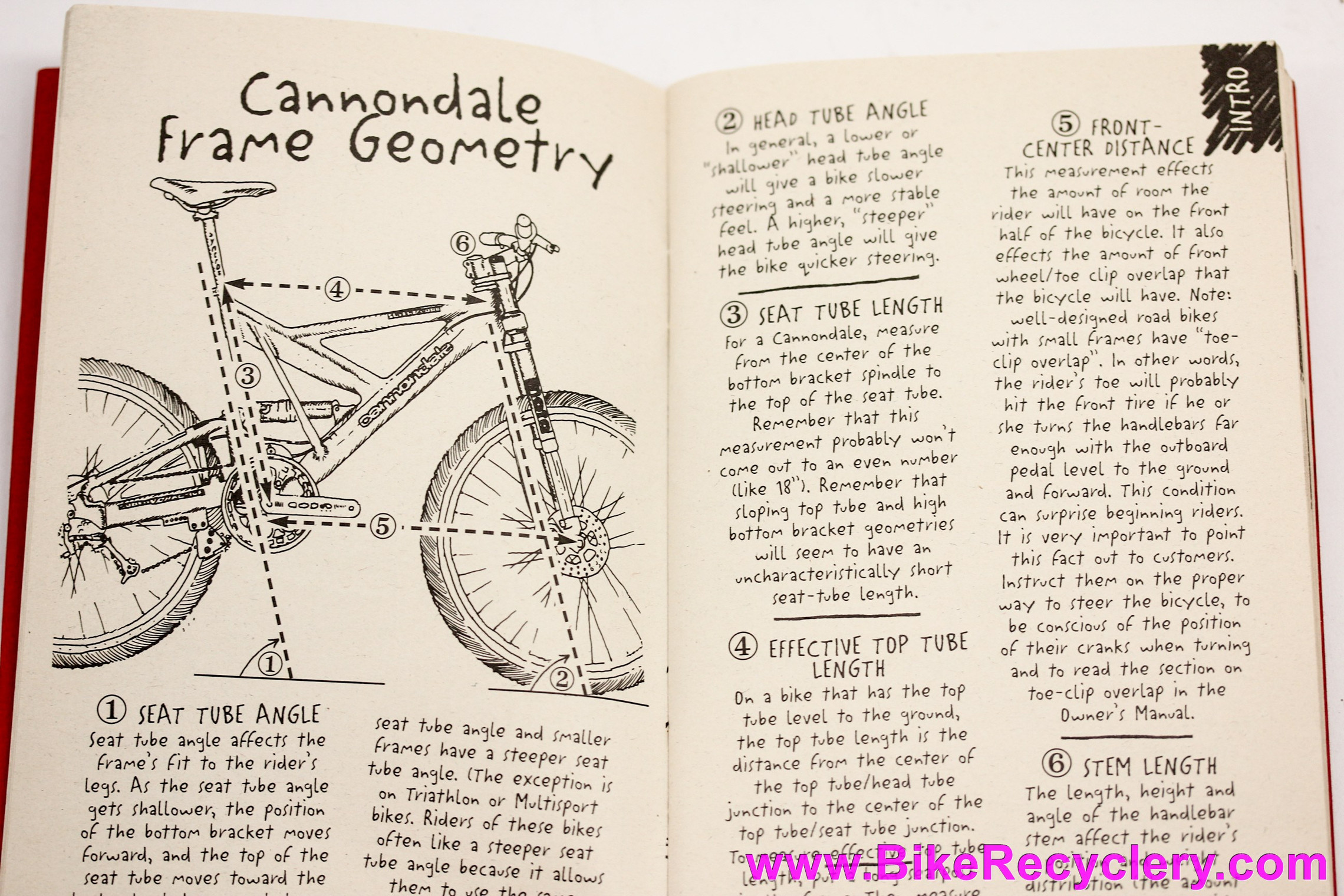 1997 Bike Junkie's Bible Cannondale Catalog Artsy & Fun Saeco