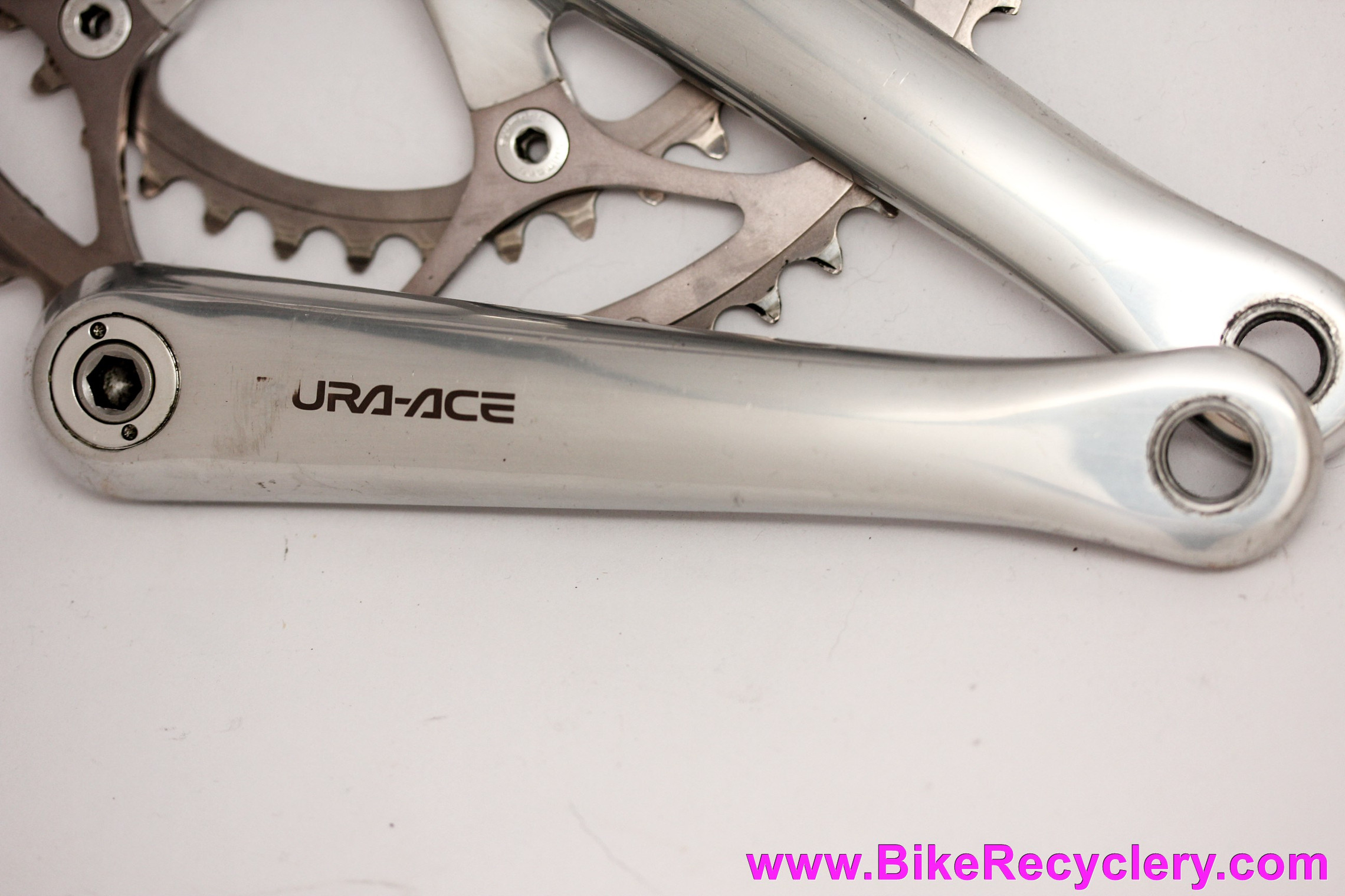 Shimano Dura Ace FC-7700 Crankset: 172.5mm x 53/39t Double Original Rings  (Near Mint Low Miles)