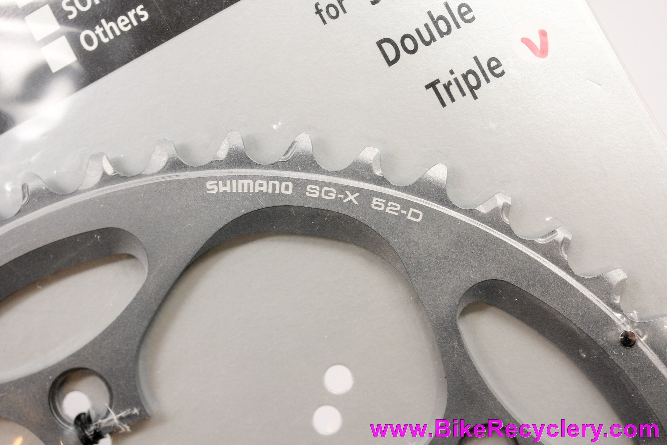 Shimano Ultegra FC-6603 Outer Triple Chainring: 52t x 130mm - SG-X