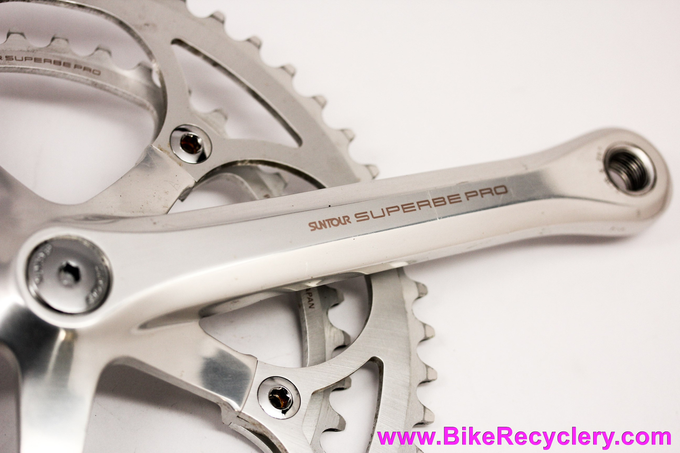 Suntour Superbe Pro CW-SB10 Crankset: 172.5mm x 53/42t x