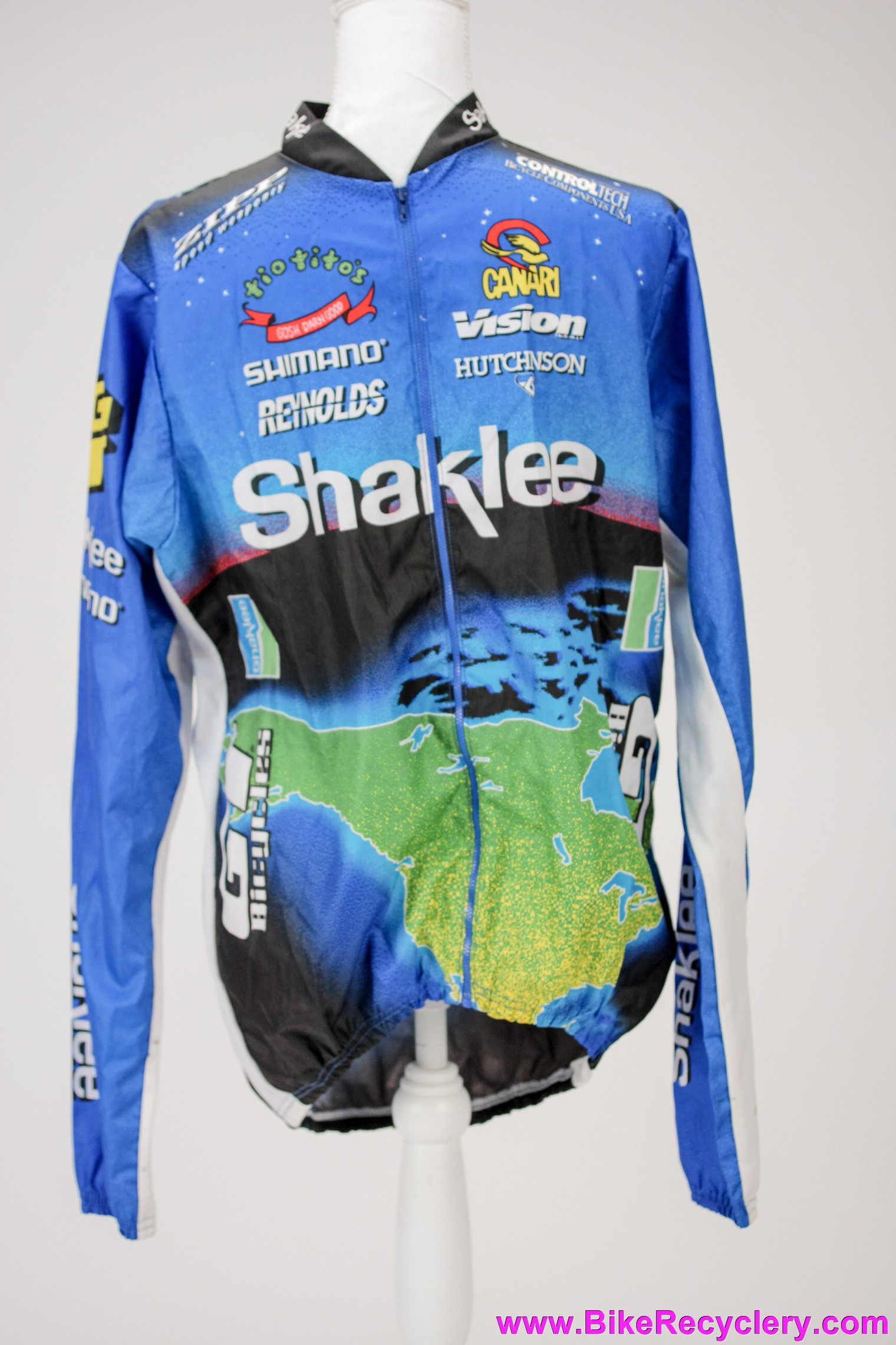 GT Racing Team Shaklee Jacket: Medium - 1990's Pro Issue - Windbreaker Lightweight - Aussie Racing